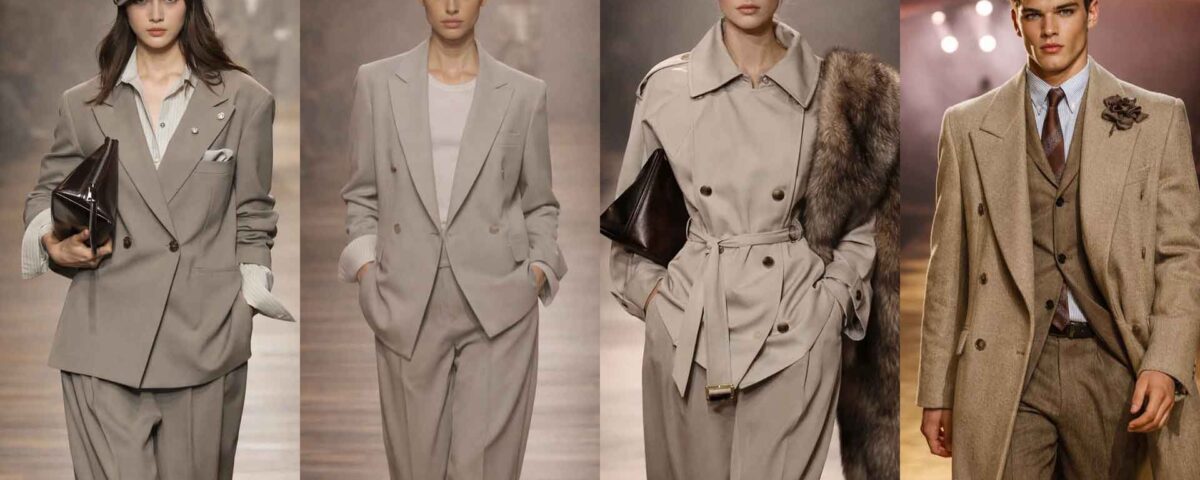 Ruwana Studio — preview de roster pe runway, patru modele virtuale în cadre editoriale de podium