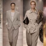 Ruwana Studio — preview de roster pe runway, patru modele virtuale în cadre editoriale de podium